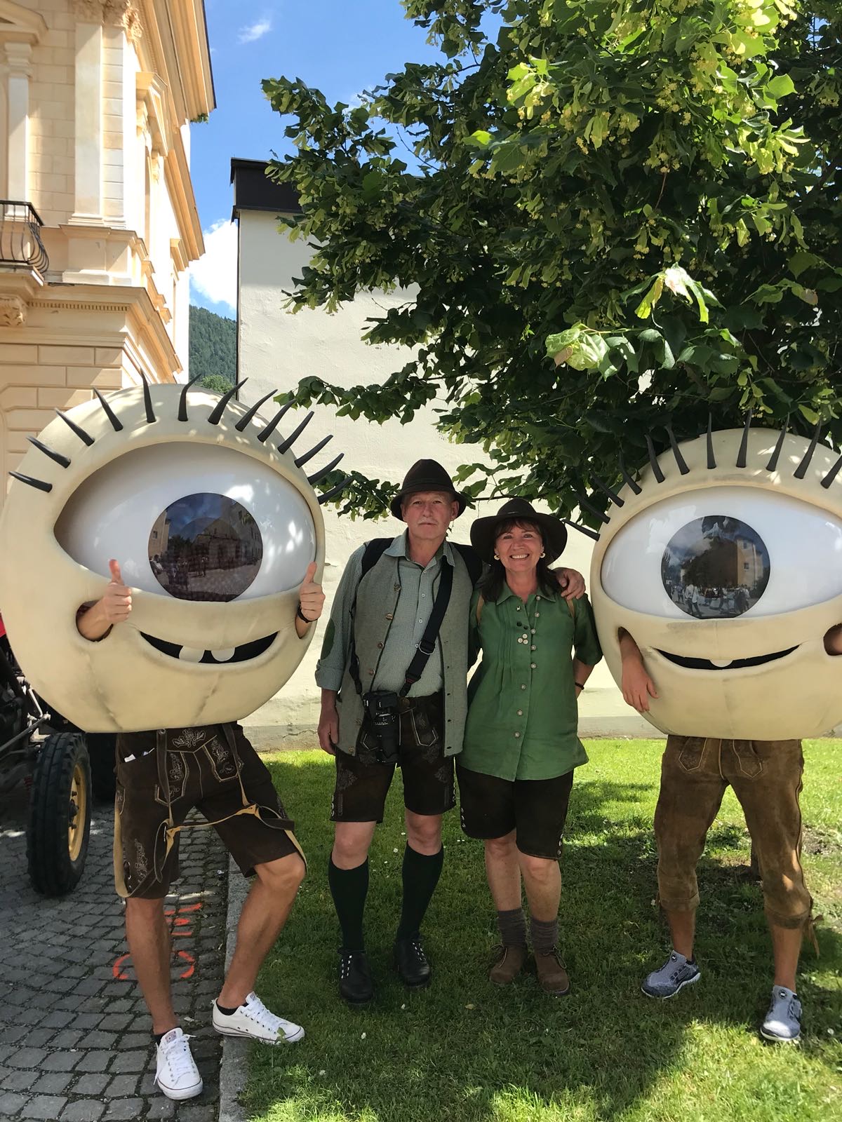 Augen auf die Straße